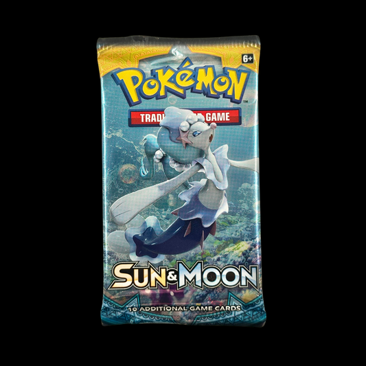 Pokemon Sun & Moon Base Set Booster Pack 2017