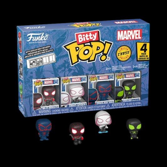 Spider-Man Miles Morales Funko Bitty Pop! Mini-Figure 4-Pack