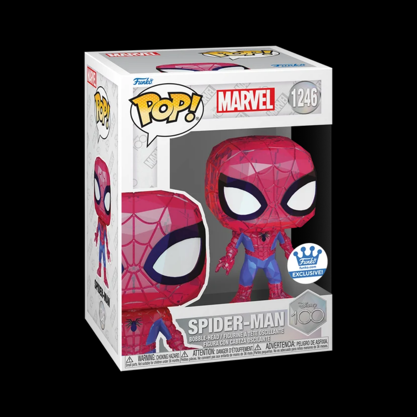 Marvel Spider-Man Funko Pop! Vinyl Figure #1246 + Protector (Funko Exclusive)