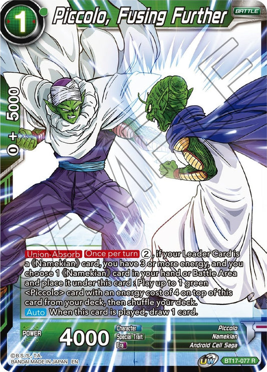 Piccolo, Fusing Further (BT17-077) (Ultimate Squad) (DBS-B17)
