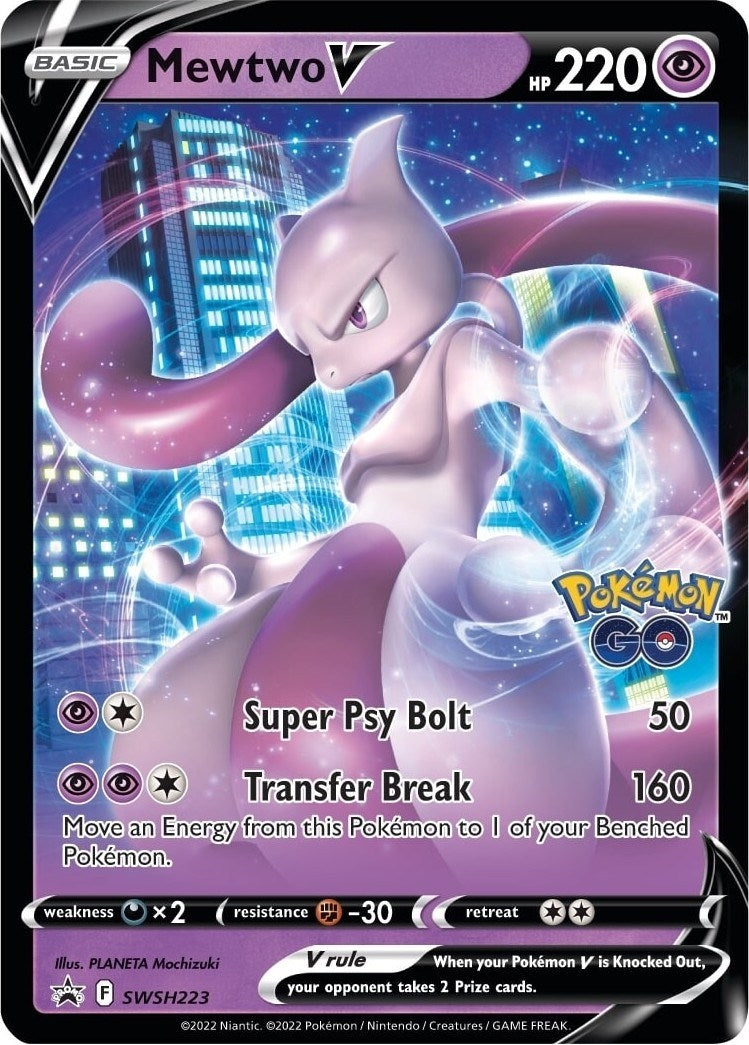 Mewtwo V - SWSH223 (SWSH223) (SWSD)