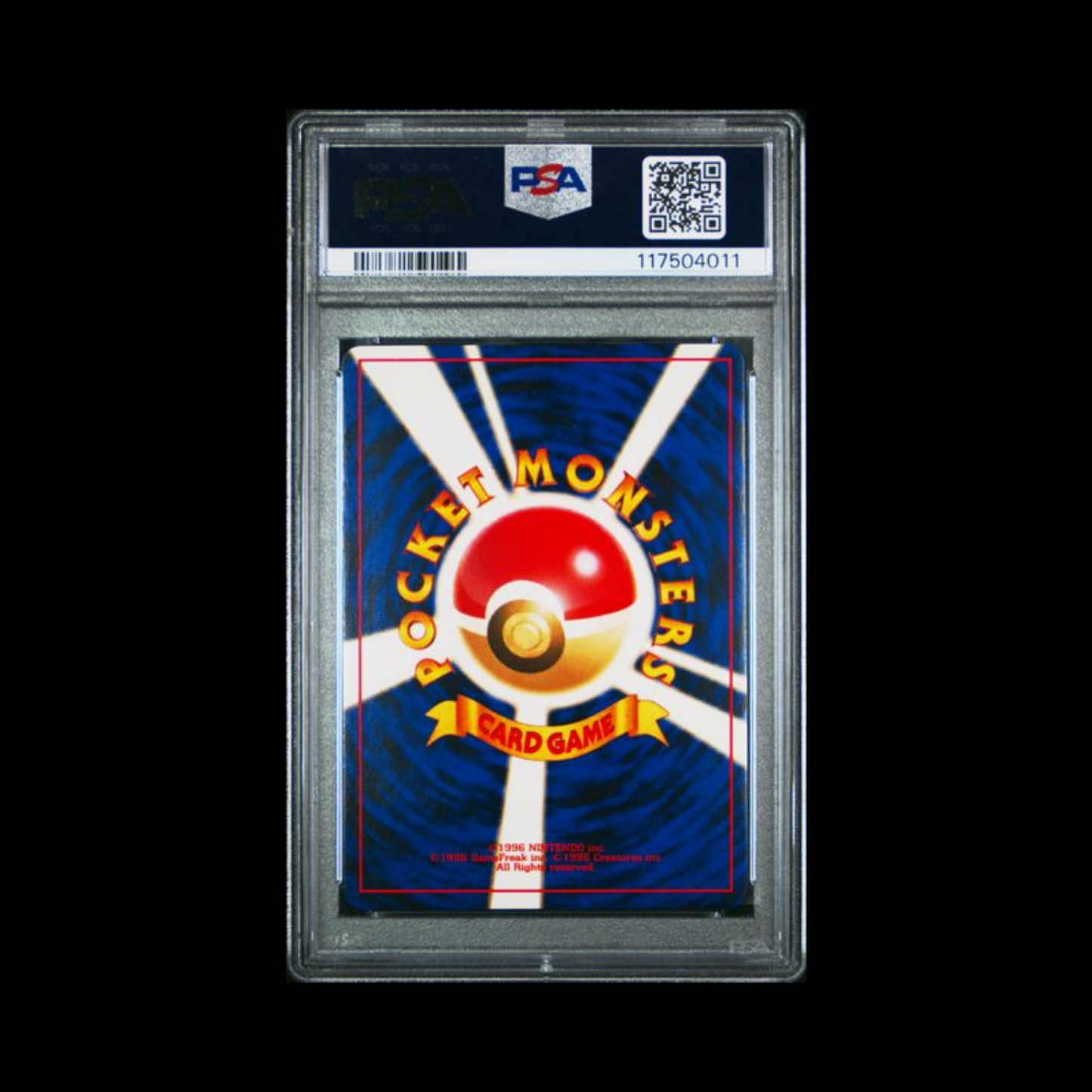 Pokemon JP Slab Kabutops 141 Holo PSA 9 Mint 2000