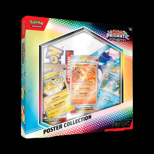 Pokemon Scarlet & Violet Prismatic Evolutions Poster Collection Box