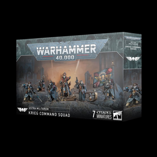 Warhammer 40K Astra Militarum: Krieg Command Squad