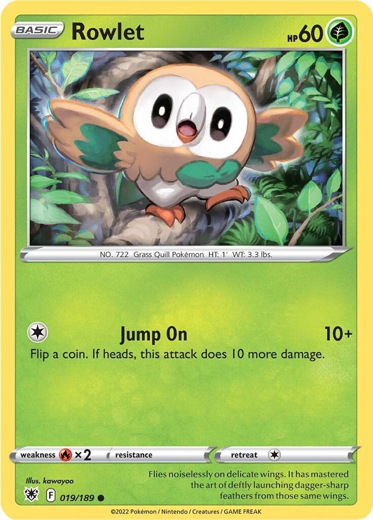 Rowlet (019/189) (SWSH10)