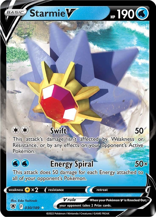 Starmie V (030/189) (SWSH10: Astral Radiance) (SWSH10)