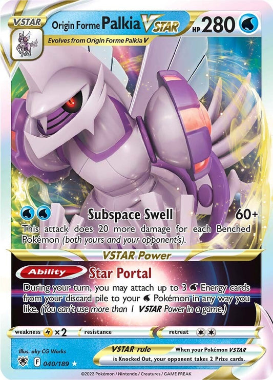 Origin Forme Palkia VSTAR (040/189) (SWSH10)
