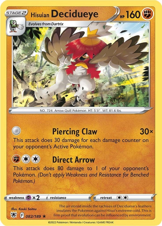 Hisuian Decidueye (082/189) (SWSH10)