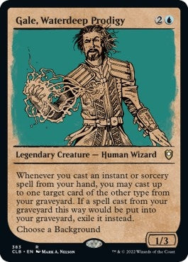 Gale, Waterdeep Prodigy (Showcase) (383) (CLB)