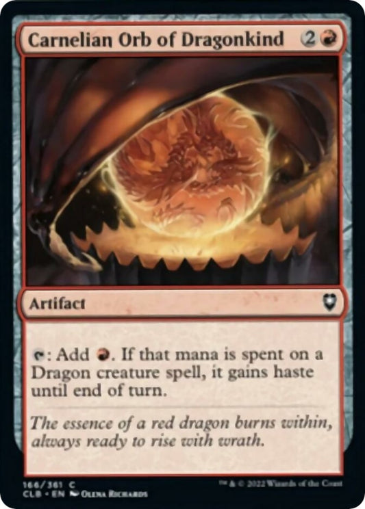 Carnelian Orb of Dragonkind (166) (CLB)