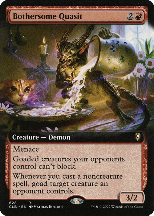 Bothersome Quasit (Extended Art) (628) (CLB)