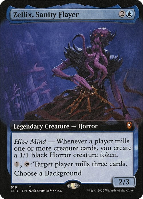 Zellix, Sanity Flayer (Extended Art) (619) (CLB)
