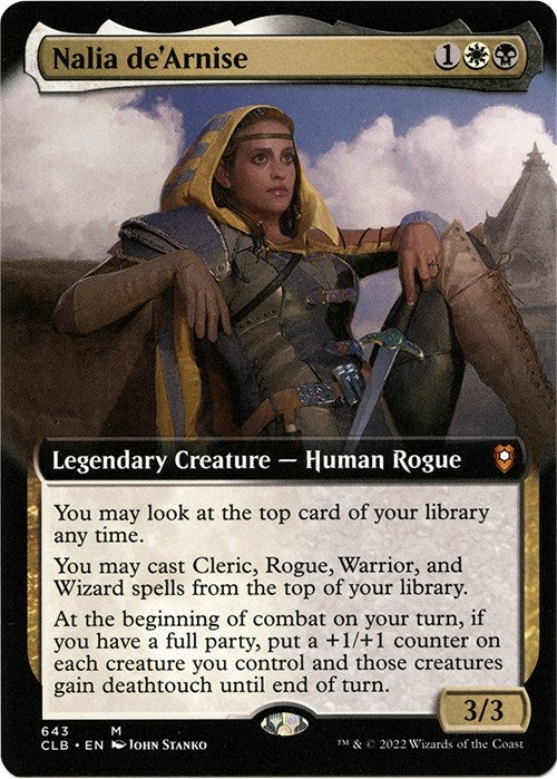 Nalia de'Arnise (Extended Art) (643) (CLB)