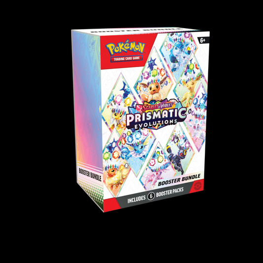 Pokemon Scarlet & Violet Prismatic Evolutions Booster Bundle (6)