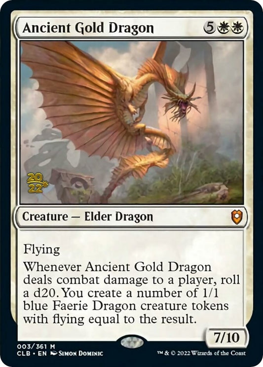 Ancient Gold Dragon (3) (PRE)