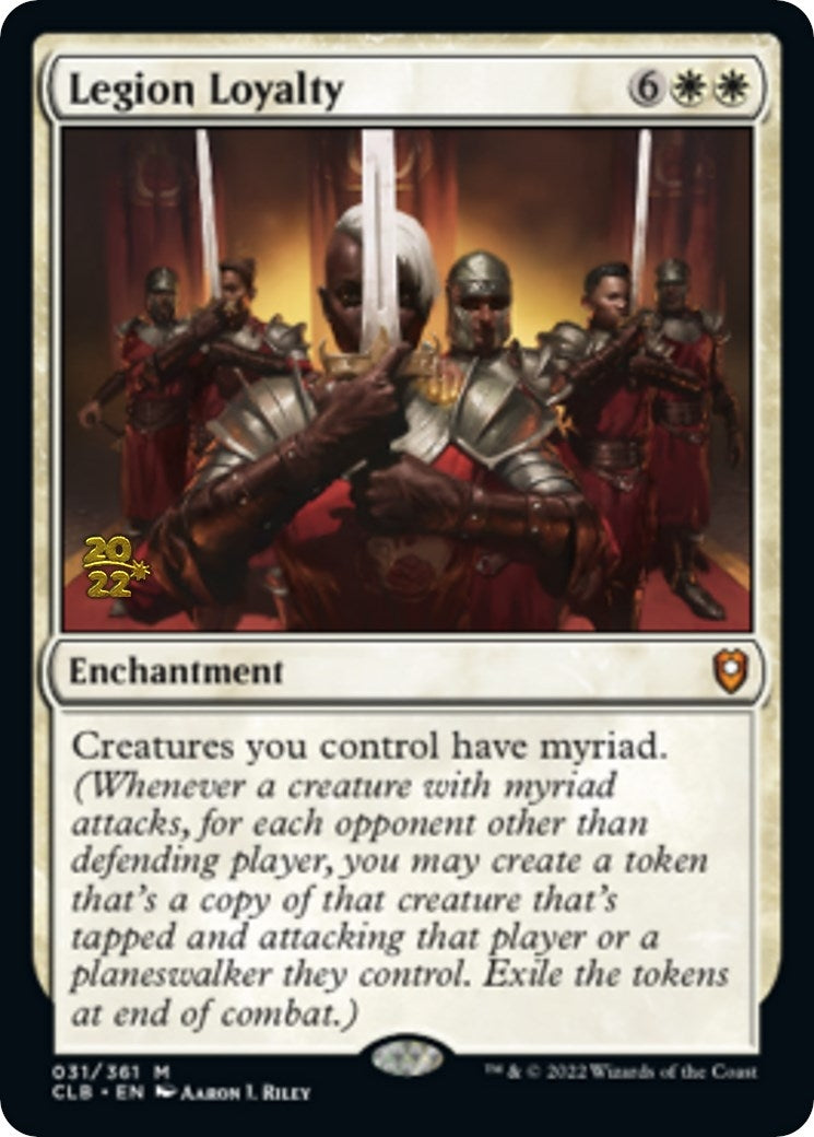 Legion Loyalty (31) (PRE)