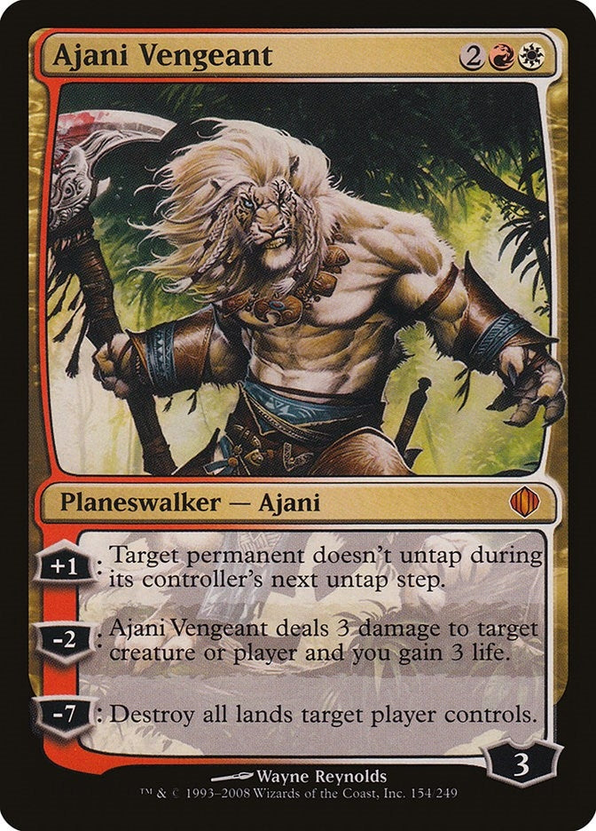 Ajani Vengeant (154) (ALA)