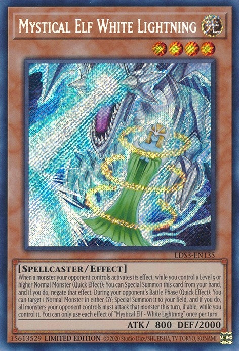 Mystical Elf White Lightning (LDS3-EN135) (LDS3)