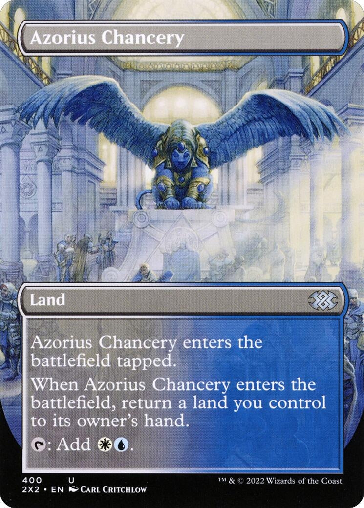 Azorius Chancery (Borderless) (400) (2X2)