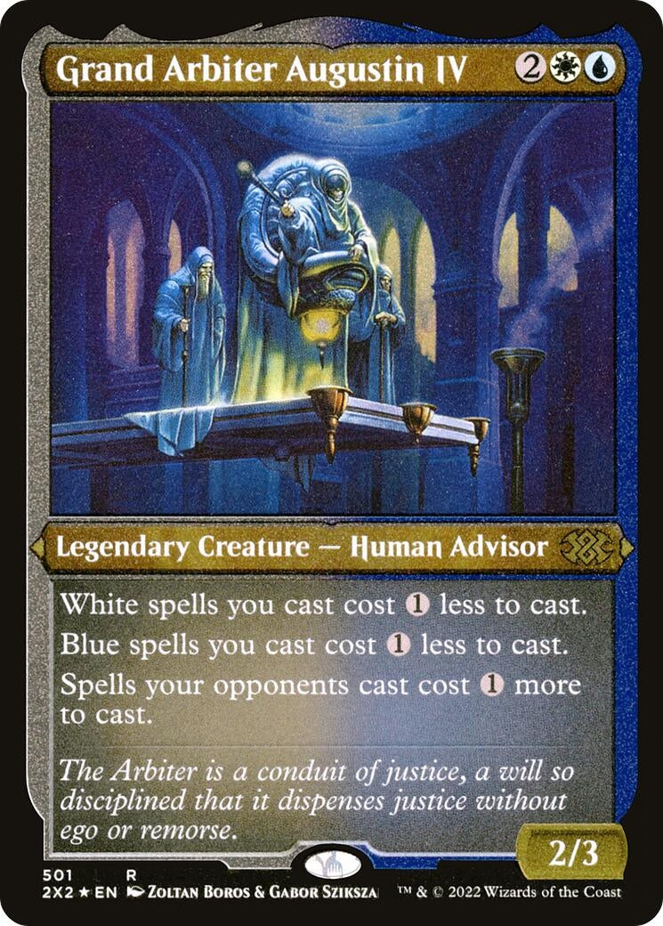 Grand Arbiter Augustin IV (Foil Etched) (501) (2X2)