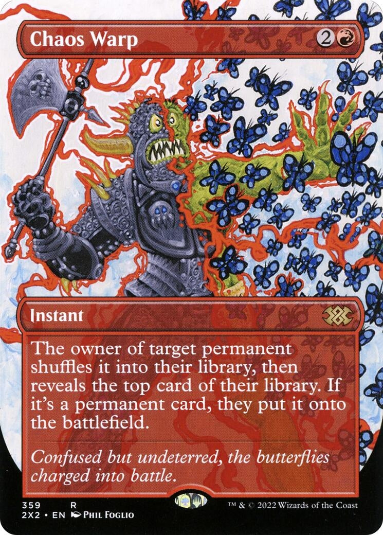 Chaos Warp (Borderless) (359) (2X2)