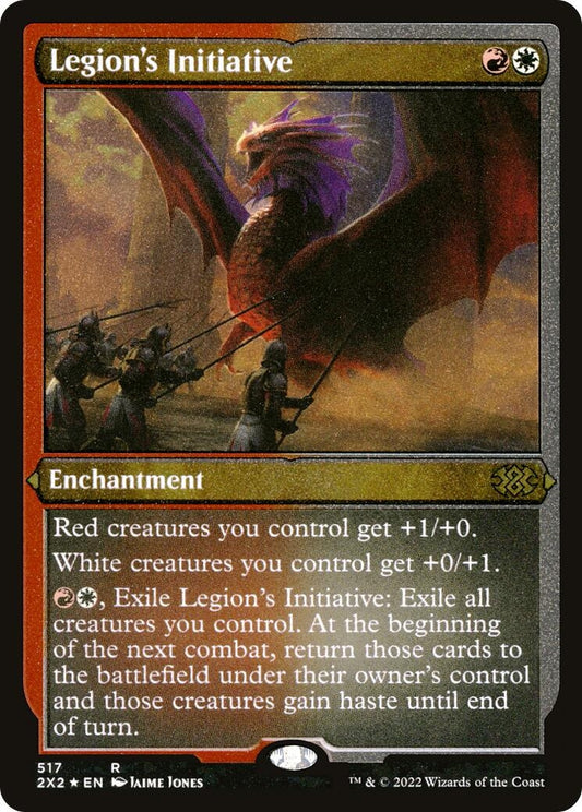 Legion's Initiative (Foil Etched) (517) (2X2)
