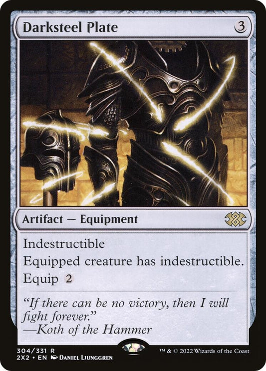 Darksteel Plate (304) (2X2)