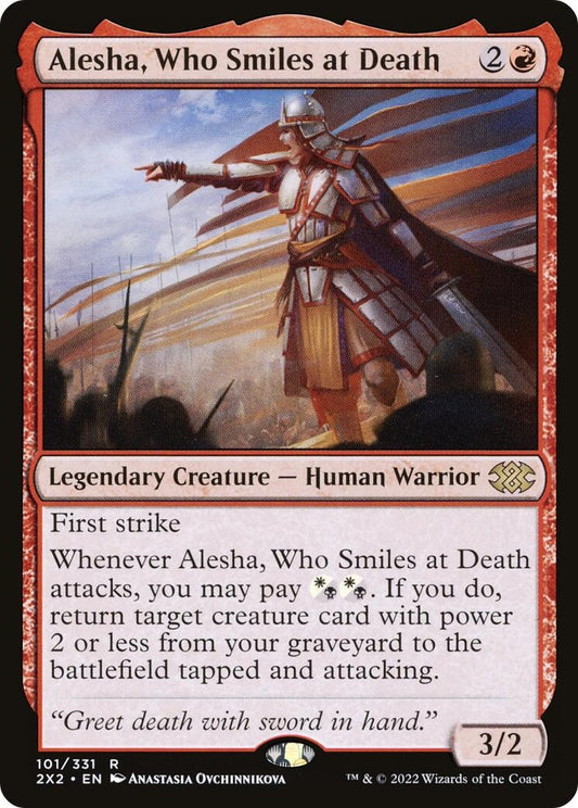 Alesha, Who Smiles at Death (101) (2X2)