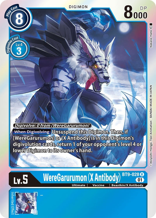 WereGarurumon (X Antibody) (BT9-028 R) (BT09)