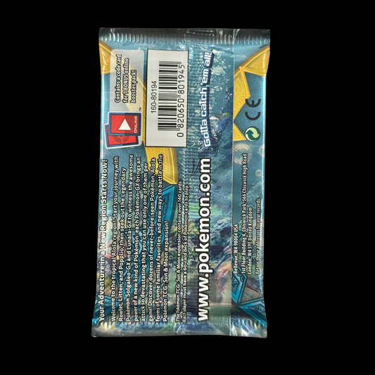 Pokemon Sun & Moon Base Set Booster Pack 2017