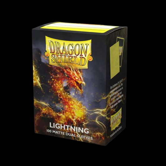 Dragon Shield Lightning Matte Dual Sleeves 100x