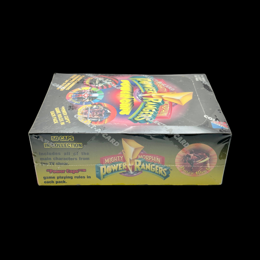 Power Rangers Power Caps 1st Edition Pogs Booster Box 1994