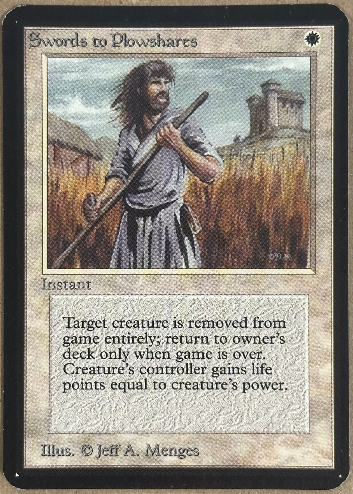 Swords to Plowshares ALPHA ***NM / VLP***