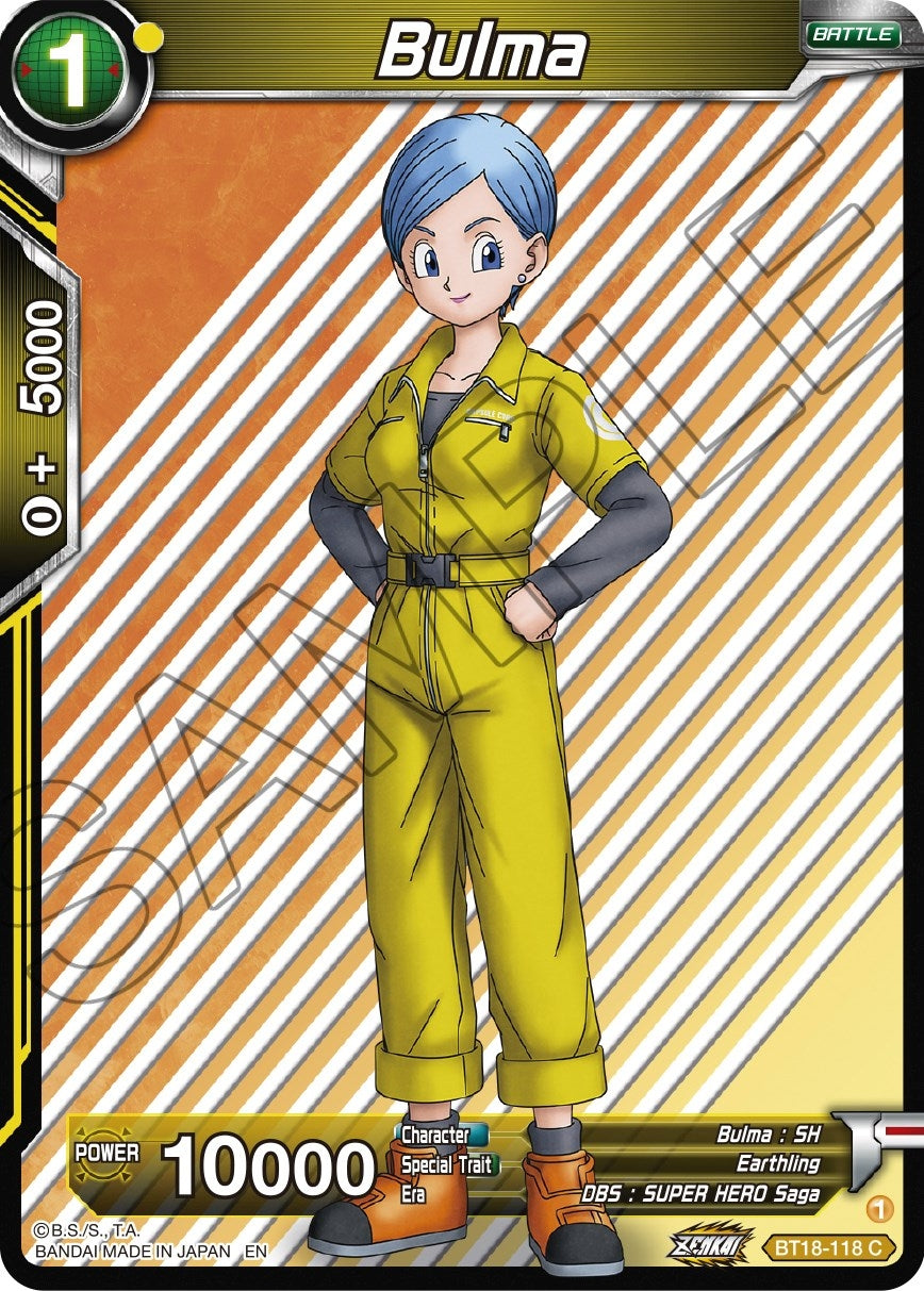 Bulma (BT18-118) (Dawn of the Z-Legends) (DBS-B18)