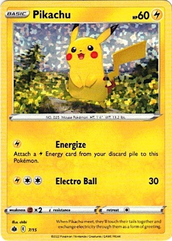 Pikachu (007/015) (MCD22)