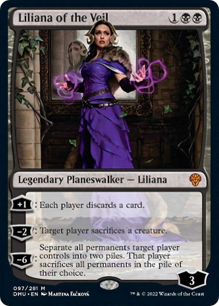 Liliana of the Veil (97) (DMU)