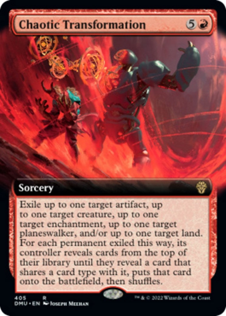 Chaotic Transformation (Extended Art) (405) (DMU)