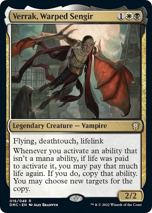 Verrak, Warped Sengir (16) (DMC)