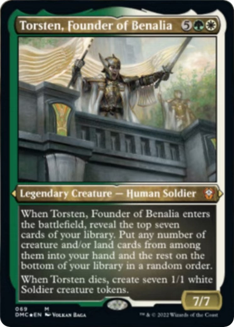 Torsten, Founder of Benalia (Foil Etched) (69) (DMC)