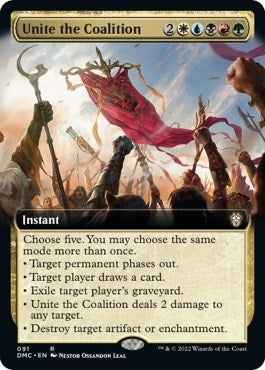 Unite the Coalition (Extended Art) (91) (DMC)