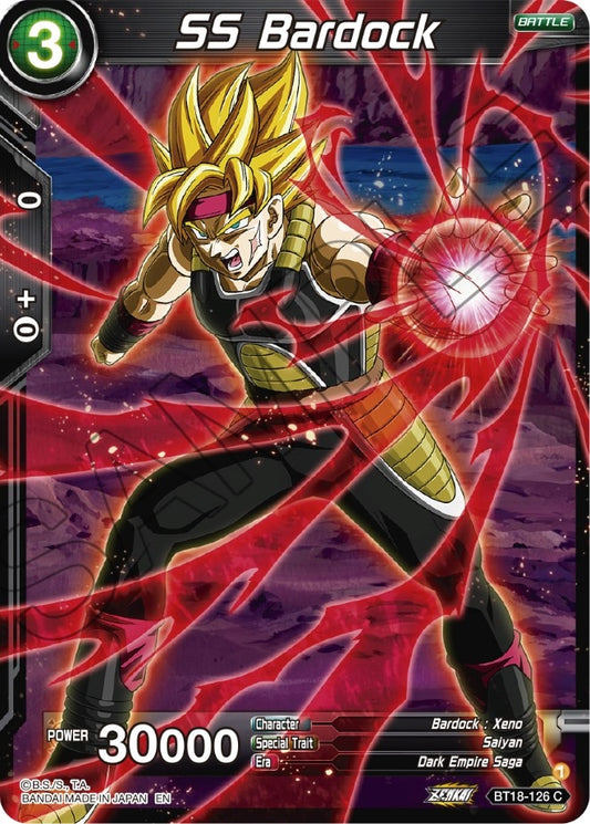 SS Bardock (BT18-126) (Dawn of the Z-Legends) (DBS-B18)