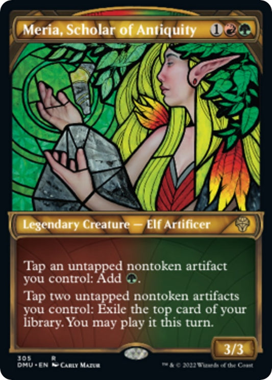 Meria, Scholar of Antiquity (Showcase) (305) (DMU)