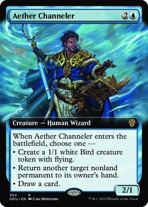 Aether Channeler (Extended Art) (392) (DMU)