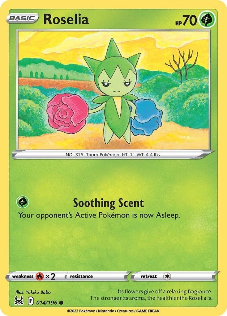 Roselia (014/196) (SWSH11)