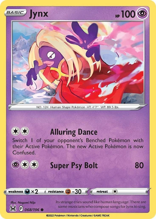Jynx (068/196) (SWSH11)