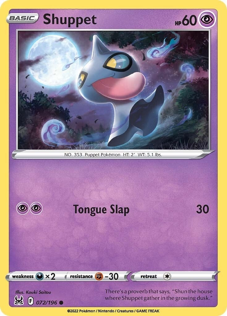 Shuppet (072/196) (SWSH11)