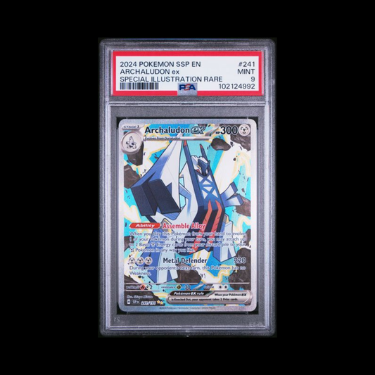 Pokemon Slab Archaludon EX 241 PSA 9 Mint 2024