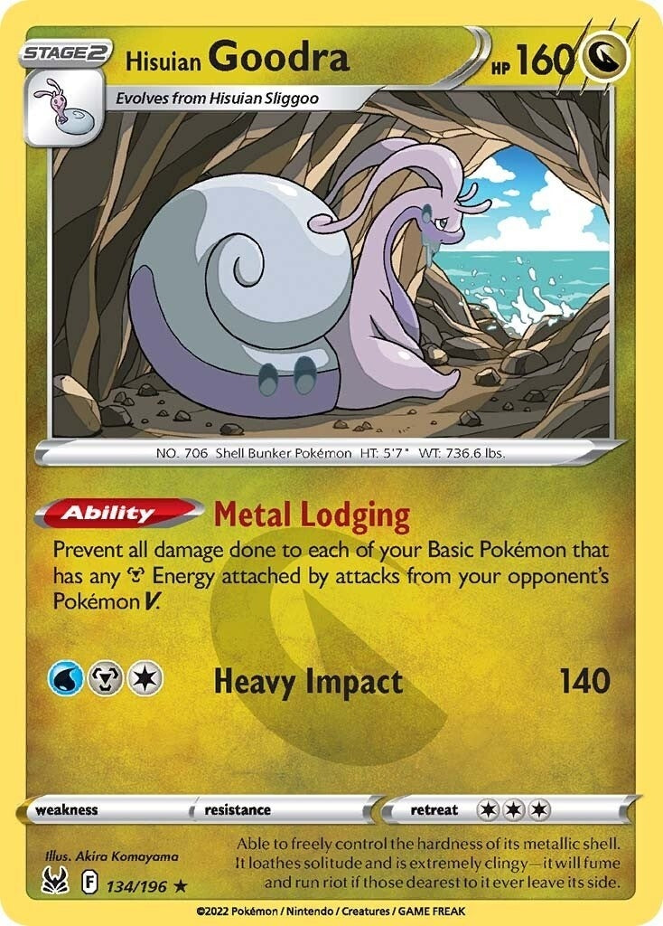 Hisuian Goodra (134/196) (SWSH11)
