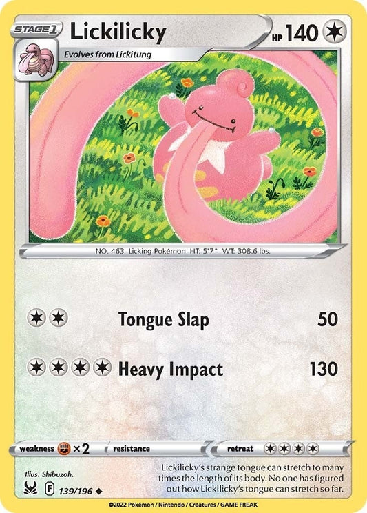 Lickilicky (139/196) (SWSH11)