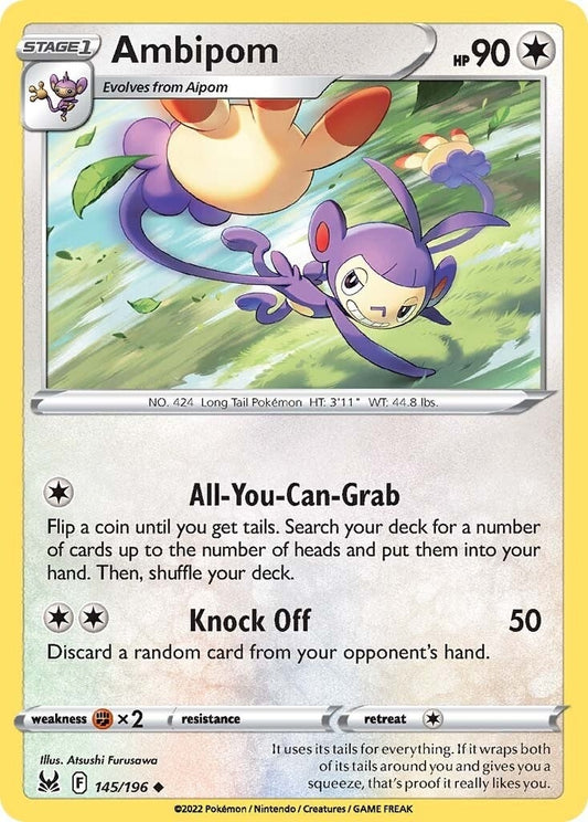 Ambipom (145/196) (SWSH11)